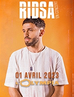 Book the best tickets for Ridsa - L'olympia -  April 1, 2023