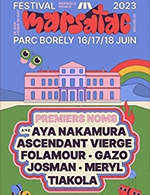 Réservez les meilleures places pour Festival Marsatac Pass Weekend - Parc Borely - Du 17 juin 2023 au 18 juin 2023