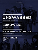 Book the best tickets for Unswabbed + Bukowski - The Black Lab -  March 31, 2023