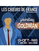Book the best tickets for Generations Goldman - Le 13eme Art -  June 17, 2023