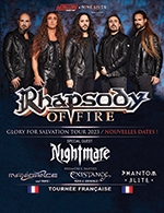Book the best tickets for Rhapsody Of Fire + Nightmare - Ampli "la Route Du Son" -  March 23, 2023