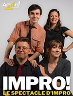 Réservez les meilleures places pour Impro Le Spectacle D'impro - Theatre De Nesle - Du 6 mai 2023 au 10 juin 2023
