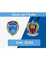 Book the best tickets for Estac Troyes / Ogc Nice - Stade De L'aube - Troyes -  April 30, 2023