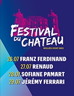 Book the best tickets for Festival Du Chateau Sofiane Pamart - Parc Du Chateau - Sollies -  Jul 28, 2023