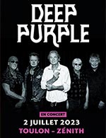 Book the best tickets for Deep Purple - Zenith De Toulon -  Jul 2, 2023
