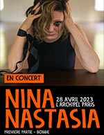 Réservez les meilleures places pour Nina Nastasia – Bobbie - L'archipel - Salle Bleue - Le 28 avril 2023