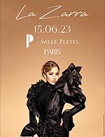 Book the best tickets for La Zarra - Salle Pleyel -  June 15, 2023