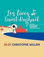 Book the best tickets for Christophe Willem - Agora Du Palais Des Congres -  July 20, 2023