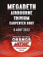 Book the best tickets for Orange Metalic Festival 2023 - Theatre Antique -  August 8, 2023