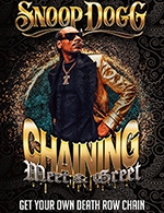 Book the best tickets for Meet Snoop Dogg & Get A Death Row Chain - Accor Arena -  March 25, 2023