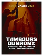 Book the best tickets for Les Tambours Du Bronx - Warehouse -  April 22, 2023