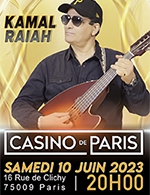 Book the best tickets for Kamel Raiah - Casino De Paris -  June 10, 2023