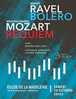 Réservez les meilleures places pour Requiem De Mozart - Boléro De Ravel - Eglise De La Madeleine - Du 14 octobre 2023 au 26 décembre 2023
