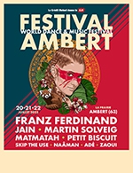 Book the best tickets for World Festival Ambert - Pass 3 Jours - Plan D'eau - From July 20, 2023 to July 22, 2023