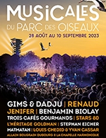 Book the best tickets for L'heritage Goldman - Parc Des Oiseaux -  September 1, 2023