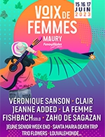 Réservez les meilleures places pour Festival Voix De Femmes - 1 Jour - Le Kiosque - Du 15 juin 2023 au 17 juin 2023