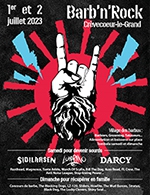 Réservez les meilleures places pour Barb'n'rock Festival - Pass 2 Jours - Stade Municipal - Du 1 juillet 2023 au 2 juillet 2023