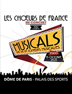Réservez les meilleures places pour Musicals,une Vie De Comedies Musicales - Dome De Paris - Palais Des Sports - Le 15 octobre 2023
