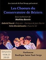 Book the best tickets for Les Choeurs Du Conservatoire De Beziers - Basilique St Paul-serge -  June 18, 2023