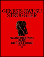 Réservez les meilleures places pour Genesis Owusu - Cafe De La Danse - Le 16 novembre 2023