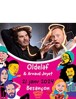 Réservez les meilleures places pour Oldelaf & Arnaud Joyet - Le Petit Kursaal - Le 21 janvier 2024