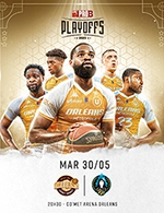 Réservez les meilleures places pour Orleans Loiret Basket / Champagne Basket - Arena D'orleans - Le 30 mai 2023