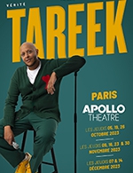 Book the best tickets for Tareek - Vérité - Apollo Theatre - From October 5, 2023 to April 25, 2024