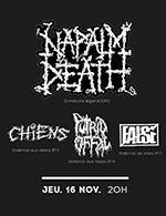 Book the best tickets for Napalm Death - The Black Lab -  November 16, 2023