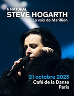 Book the best tickets for Steve Hogarth - Cafe De La Danse -  October 21, 2023