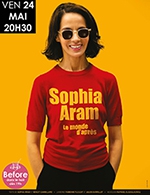 Réservez les meilleures places pour Sophia Aram - Centre Culturel Des Carmes - Le 24 mai 2024