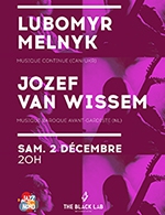 Book the best tickets for Lubomyr Melnyk + Jozef Van Wissem - The Black Lab -  December 2, 2023