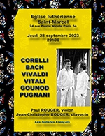 Book the best tickets for Les Plus Belles Sonates Baroques - Eglise Lutherienne Saint Marcel -  September 28, 2023