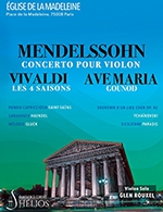 Réservez les meilleures places pour Les 4 Saisons De Vivaldi, Ave Maria - Eglise De La Madeleine - Du 17 févr. 2024 au 6 avr. 2024