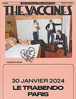 Réservez les meilleures places pour The Vaccines - Le Trabendo (parc De La Villette) - Le 30 janvier 2024