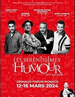 Book the best tickets for Francois-xavier Demaison - Salle Prince Pierre - Grimaldi Forum -  Mar 14, 2024
