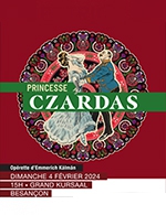Book the best tickets for Princesse Czardas - Grand Kursaal -  February 4, 2024