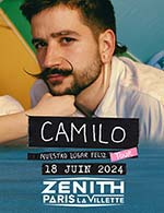 Réservez les meilleures places pour Camilo - Zenith Paris - La Villette - Le 18 juin 2024