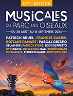 Book the best tickets for Pierre De Maere - Nuit Incolore - Parc Des Oiseaux -  September 14, 2024