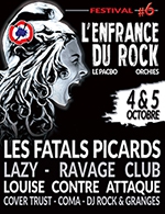 Réservez les meilleures places pour Enfrance Du Rock #6 - Le Pacbo - Le 5 octobre 2024