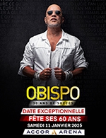 Book the best tickets for Pascal Obispo - Accor Arena -  January 11, 2025