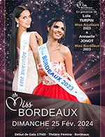 Book the best tickets for Election Miss Bordeaux - Theatre Femina -  February 25, 2024