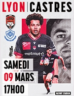 Book the best tickets for Lou Rugby / Castres Olympique - Matmut Stadium De Gerland - Lyon -  March 9, 2024