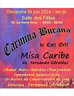 Réservez les meilleures places pour Carmina Burana De Carl Orff - Salle Des Fetes - Le 16 juin 2024