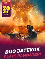 Book the best tickets for Duo Jatekok Plays Rammstein - Patinoire Olympique De Limoges -  July 20, 2024