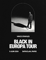 Book the best tickets for Vince Staples - Le Bataclan -  June 9, 2024