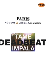 Réservez les meilleures places pour Tame Impala - Accor Arena - Le 3 mai 2026