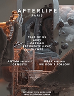 Réservez les meilleures places pour Afterlife - Paris La Defense Arena - Le 13 avril 2024