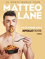 Réservez les meilleures places pour Matteo Lane - Apollo Theatre - Du 13 octobre 2023 au 14 octobre 2023