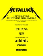 Book the best tickets for Metallica - On tour - From 16 May 2023 to 19 May 2023