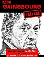 Réservez les meilleures places pour Mon Gainsbourg Préféré - Theatre Comedie De Tours - Du 21 novembre 2023 au 3 mars 2024